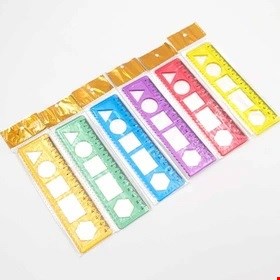 خط کش شابلون دار ژله ای