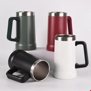 ماگ دو جداره استیل 700 میل