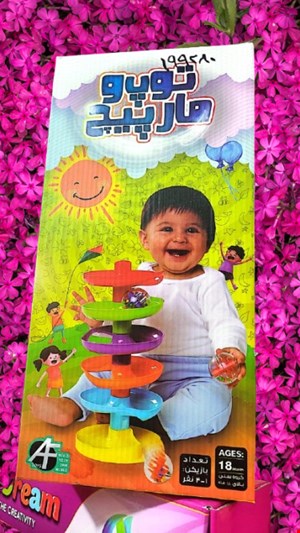 بازی توپ و مارپیچ 5 طبقه