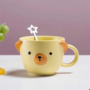 ماگ سرامیکی کوآلا قاشق دار