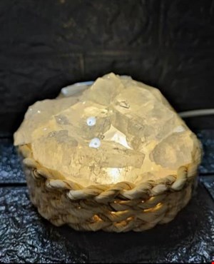 سنگ نمک چراغ دار کد6