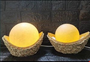 سنگ نمک چراغ دار کد1