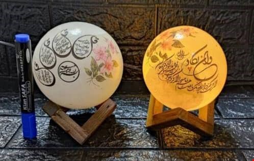 سنگ نمک چراغ دار کد10